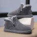 Winter Snow Boots Plus Velvet Warmth Plus Cotton Boys' And Girls' Shoes, Big Children's Outdoor_vogvips.com