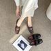High-5CM Minimalist Ballet Shoes With Pig-nose Elephant Pattern, Retro Fashion Single Shoes, Mary Jane Style_vogvips.com