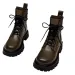 Soft Leather Thick Soled Martin For Women Spring, Summer Autumn Single Boots Winter Plush 2023 New British Style Popular_vogvips.com