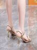 Sweet Bowknot Strap Thin Heel Sandals 2026 Summer Elegant Fairy Style Open-Toe Pearl High-Heel Fashion Shoes_vogvips.com