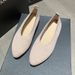 Breathable Soft-soled Single Shoes Women's Pointed Head Flat Bottom Fly-woven Shallow Mouth Grandma Shoes Mesh Ladyshoes_vogvips.com