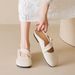 993-12 French-style Flat Slip-on Lazy Mules Women, Mary Jane Sandals For Outdoor Wear_vogvips.com
