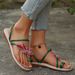 Shoes Women's Maple Leaf Flip Flops Beach Sandals Style With Rhinestone Glitter Summer Slip-On Shoes For Formal & Casual_vogvips.com