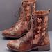 Women's Western Rider Boots plus Size Printed Chunky Heel Autumn Arrival European American Style_vogvips.com