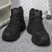 Men's Martin Boots For Autumn And Winter, Single-layer Thick-soled High-top Work Large Size, Cross-border Foreign Trade_vogvips.com