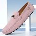 2026 Spring/Summer Large Size Suede Lightweight Loafers, Work In European And American Style, Casual Men's Driving_vogvips.com