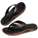 Men's Summer Flip Flops, Non-slip, Wear-resistant, Outdoor Toe Pillar Beach Sandals_vogvips.com