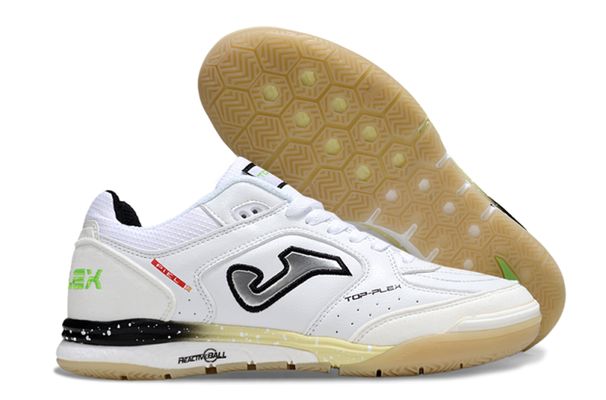 with Low Heel Anti-slip Shock-absorbing Flat Suitable Sole For Indoor UseResistant To Twisting Durable JOMA IC Football Shoes_vogvips.com