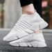 Hot Selling Couple's Flyknit Sports Men's And Women's Large Size Zhongbang Socks Casual Shoes_vogvips.com