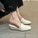 Women's Fashionable Wedge Heel Mules Slip-On Open Back Sandals High Heeled Square Toe Slippers New Spring 2026 Style_vogvips.com