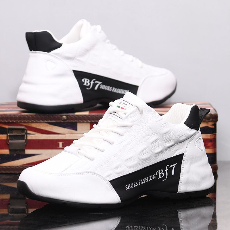 Men's Soft Soled Comfortable Leather Jacket Shoes Spring Style European Casual Sports Dad Couple Versatile New Comfortable Leather Jacket Shoes_vogvips.com