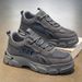 Autumn 2025 New Breathable Labor Protection Men's Trend Versatile Thick Soled Workwear Sports And Leisure Board Shoes_vogvips.com