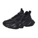 Men's Sneakers Dad Shoes Non-Slip Wear-Resistant Thick Sole Height Increasing Casual Travel Black Autumn Versatile Comfortable_vogvips.com