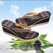 Women’s Shoes Ethnic Flip Flops For Women In Summer Fashionable And Stylish Outdoor Wear, Wedge Sandals With Thick Soles New Beach Slippers For Women_vogvips.com