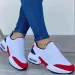 Sommer Damen Plateau Casual Mesh Atmungsaktive Sneakers Plus Size Sport Rutschfeste Damen Tennisschuhe_vogvips.com