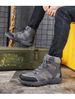 Outdoor High-top Boots Men Thick-soled Anti-slip Combat Boots Men Soft Durable Casual Lace-up Comfortable Hiking Shoes Men_vogvips.com
