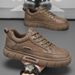 Spring New Breathable Waterproof Anti Slip Men's Trendy Versatile Black Leather Casual Sports Board Shoes Men_vogvips.com