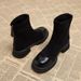 Elastic Autumn And Winter 2025 New Korean Style Ankle Boots, Trendy Short For Women, Slim Boots_vogvips.com