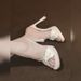 Summernew Arrivalfrench Rhinestone Satin Socialite Style High-heeled Sandals Women's Waterproof Platform Elegantoutwear Slippers For Women_vogvips.com