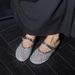 Gravity Shoe Factory Exposed Toes 2025 Summer Simple Wind Hollow Sexy Mesh Shoes Low Heel Baotou Half Slippers Cool Drag_vogvips.com