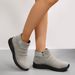 Women's Plus Size Suede Ankle Boots With Side Zipper Thick Sole Round Toe Over-the-Ankle Martin Style_vogvips.com