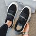 Fashion Designer Mens Suede Loafers Shoes Fashion Letter Slip On Casual Sneakers Men Comfort Vulcanize Shoes For Men Zapatillas Hombre_vogvips.com