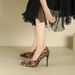 Elegant Shallow-Heel 10cm Sexy Suede Platform Women's Leopard Print High Heels 2026cm New Slim Pointed Toe_vogvips.com