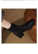2025 Chunky-heeled Ankle Boots For Women's Autumn And Winter New Martin Boots And Elastic Sock Boots_vogvips.com