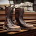 European Warm Series 2021 Autumn Winter Fashion Men's Hot-Selling Motorcycle Rider Martin Boots_vogvips.com
