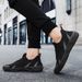 Men's Summer Breathable Casual Sports Mesh Shoes, Versatile Running Soft-Soled Knitted Mesh Men's Trendy Shoes_vogvips.com
