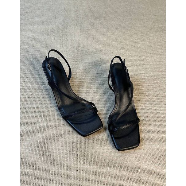 Chuyuji French-style High-heeled Shoes For Women, Thin Heels That Don't Tire The Feet, 2026 New Model, Square-toed,_vogvips.com