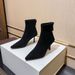 Pointed-toe Suede High-heeled Ankle Boots For Women, New Style 2026 Fleece Women's Boots_vogvips.com