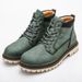 Men's Breathable Lightweight Sports Shoes For Hiking & Outdoor Activities - Mesh Upper, Rubber Sole, Lace-Up & Zipper Design, Graffiti Pattern_vogvips.com