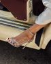 Ladies Summer New Round Toe PVC Thin Strap Dia Decorated One-strap High Heel Sandals_vogvips.com