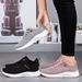 Women's Shoes Fly-woven Breathable Mesh Shoes Soft Sole Comfortable Casual Shoes Single Shoes Shallow Mouth Mother Shoes_vogvips.com