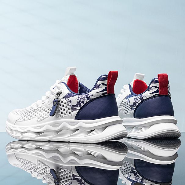 Men’s All-season, Comfortable, Breathable, Casual, Versatile, Laceless, Fashionable, Trendy, Sporty, Thick-soled, Solid-color Shoes._vogvips.com