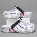 Plus Size 47 Summer Men Sandals Clogs Outdoor Garden Clogs Hole Shoes Male Casual Shoes Water Shoes Comfort Home Soft Slippers_vogvips.com