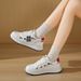Dad Shoes Female Student Sports Running Shoes Casual Shoes Platform Height Increase_vogvips.com
