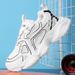 Dad's Shoes Summer Thin 2025 New Super Hot Thick Sole Increased Mesh Breathable Sports And Leisure Shoes_vogvips.com