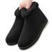 Old-fashioned Cotton Winter Women's With Fleece Lining Thickened Anti-slip Indoor Warm For Elderly Women Handmade Dad's_vogvips.com