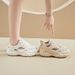 Dad Shoes Female Student Sports And Leisure Street Shoes Mesh Breathable Heightening Shoes_vogvips.com