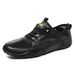 Genuine Leather Men's Casual Sports Shoes Large Size Sewn Breathable Mesh Shoes Octopus Men's Shoes_vogvips.com