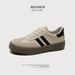 Women's Thick-Soled Casual Sneakers Genuine Leather Retro Classic Versatile Agan Training Shoes_vogvips.com