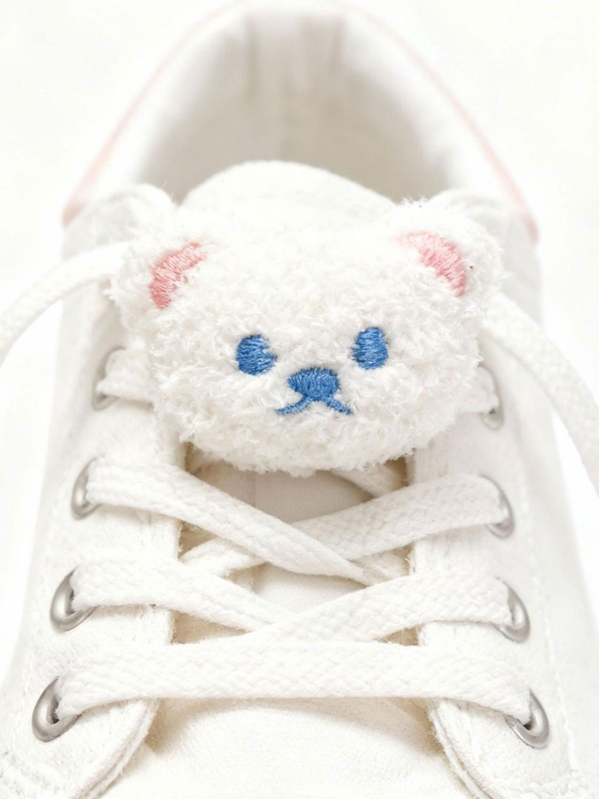 Two Cute Cartoon Bear Brooches For Shoes, With Detachable Shoe Decorations. Suitable For Sneakers, Flats, Casual Shoes, And Bag Charms._vogvips.com