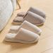 Autumn And Winter Couples Thermal Slippers Men's And Women's Plush Soft Soles Non-slip Home Floor Shoes Thermal Cotton Slippers_vogvips.com
