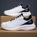 Men's Fashion Sneakers Lightweight Breathable Black Soft Sole Casual Shoes Comfortable Non-slip Versatile Slip-on Outdoor_vogvips.com
