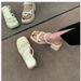 Women's Shoes Women's Slippers, Outdoor High Heeled Sandals, No Tiring Shoes, Thick Heels, Non Slip, No Odor, Versatile_vogvips.com