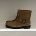 2025 Autumn Winter New Korean Style Wide Tube Belt Buckle Flat Versatile Mid-Calf Ankle Short Boots For Women_vogvips.com