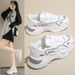 2025 Spring New Ins Korean Edition Dad Women's Trendy Student Height Boosting Sports Running Casual Shoes K805_vogvips.com