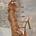 Elegant Snake Wrap Crystal-Embellished Open-Toe Stiletto Heel Sandals For Women - Fashionable & Sexy High Heels With Bow Detail"_vogvips.com